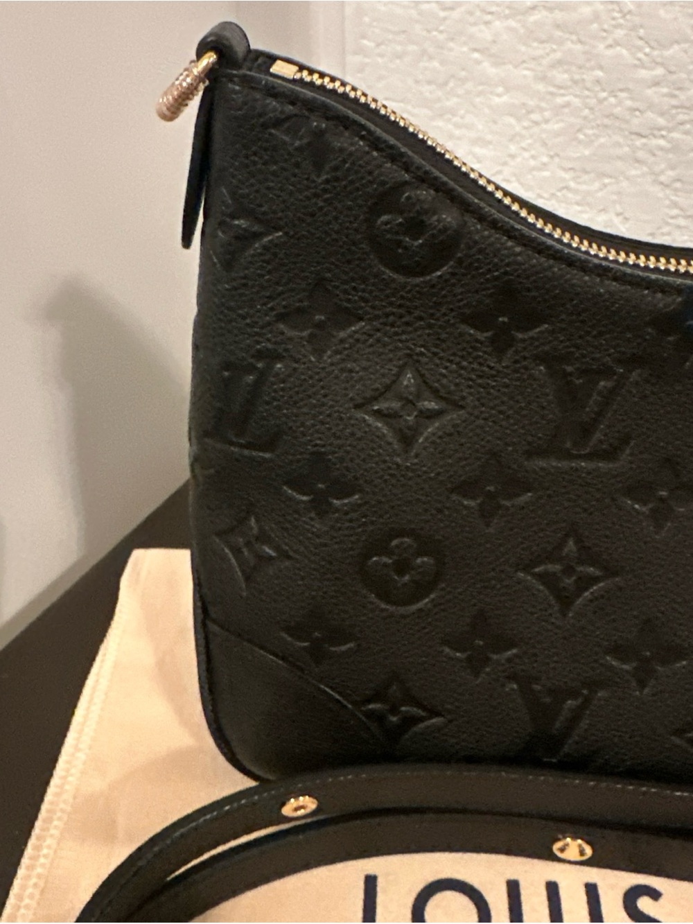 Louis Vuitton Black Empriente Boulonge PM Handbag - Picture 5 of 13